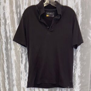 Eddie Bauer Gray Travex Polo Shirt Classic Style Men’s Size Small 🔥 B1
